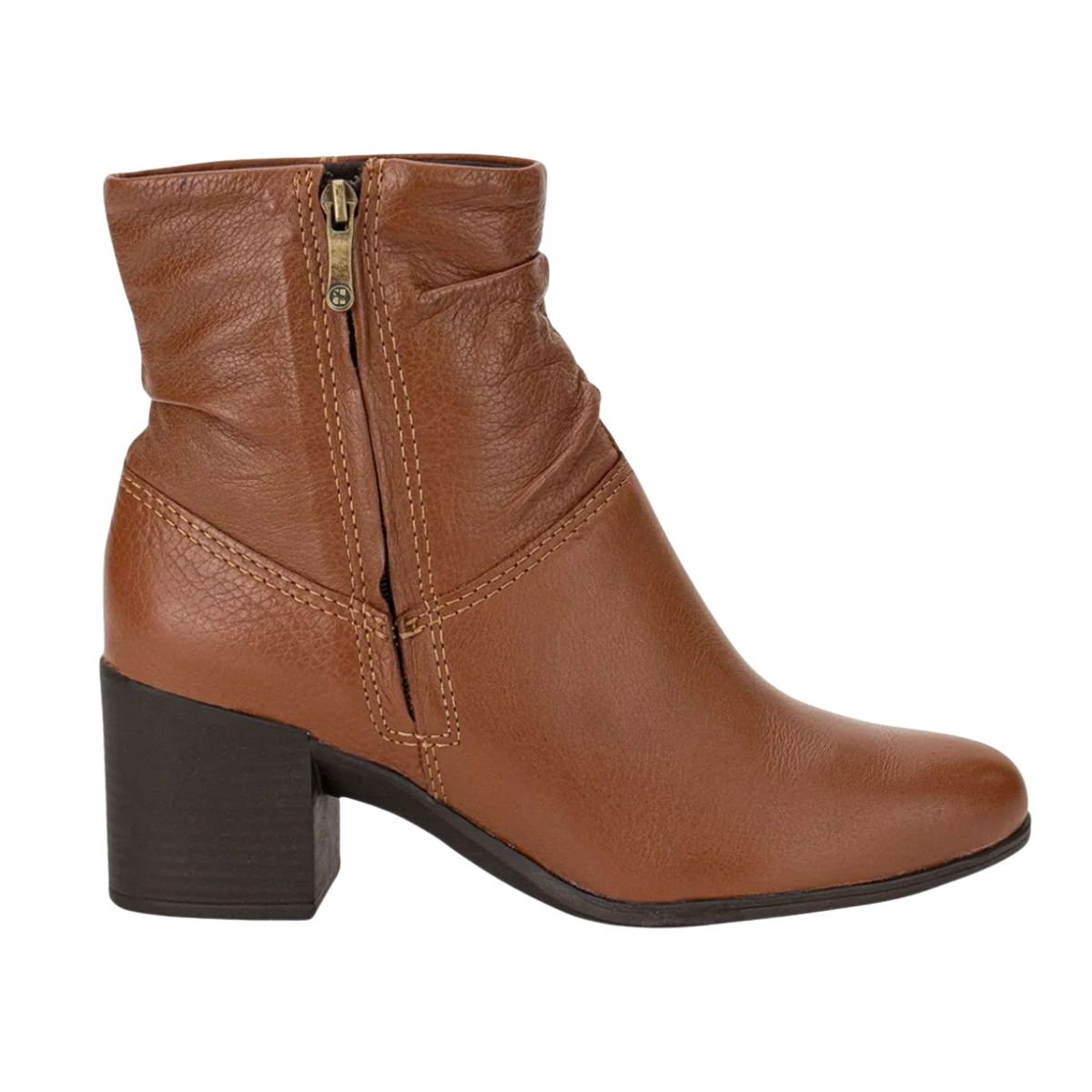 Bota Cano Médio Feminina Bottero Marrom Marrom 5