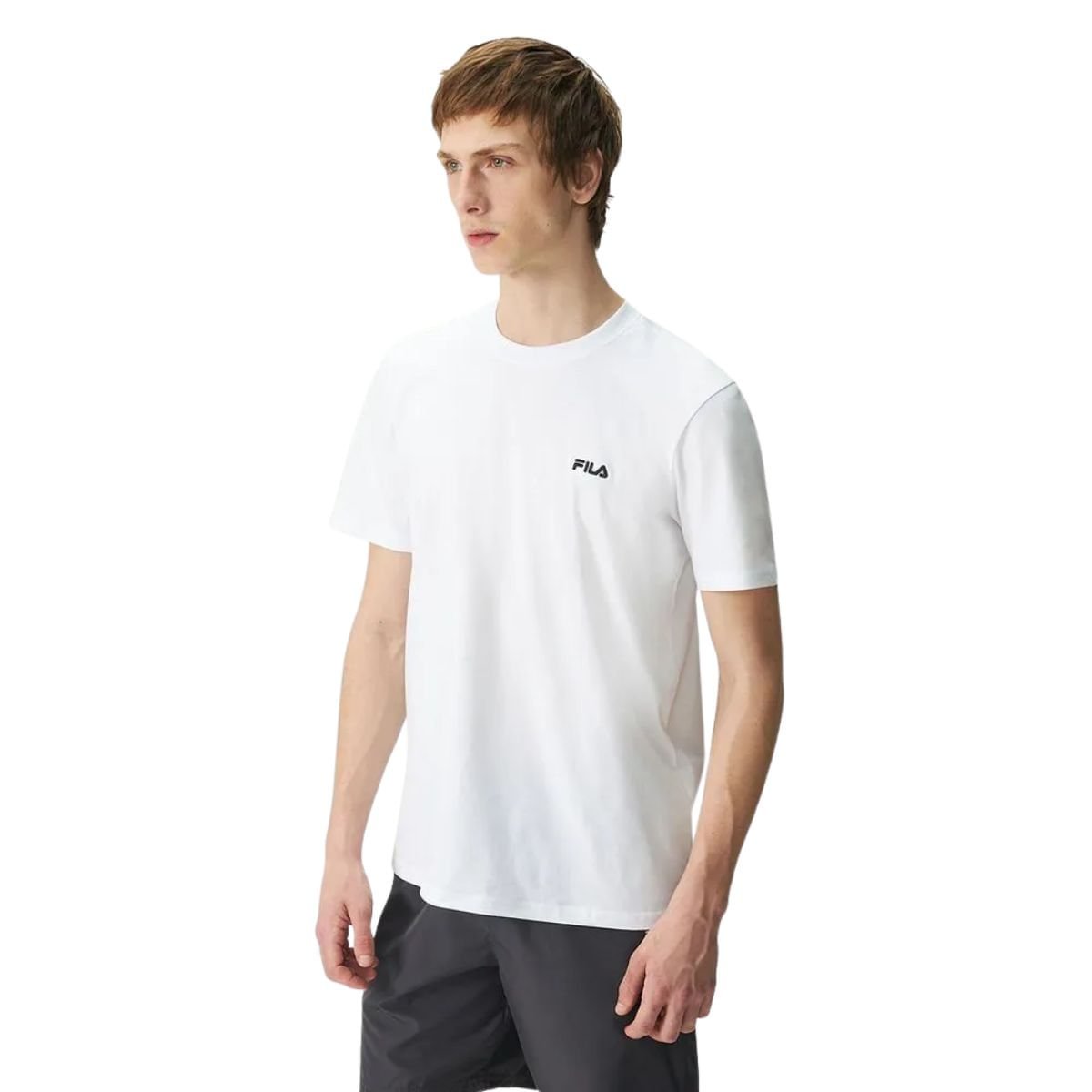 Camiseta Masculina Fila Regular Classic Branca Branco 2
