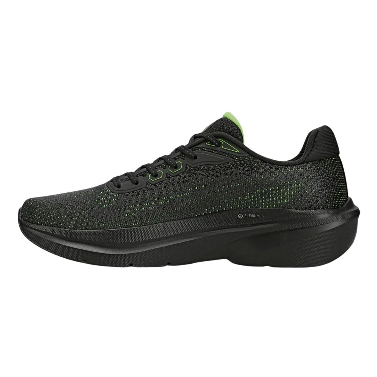 Tenis Running Masculino Olympikus Soma 2 Preto/Verde 3