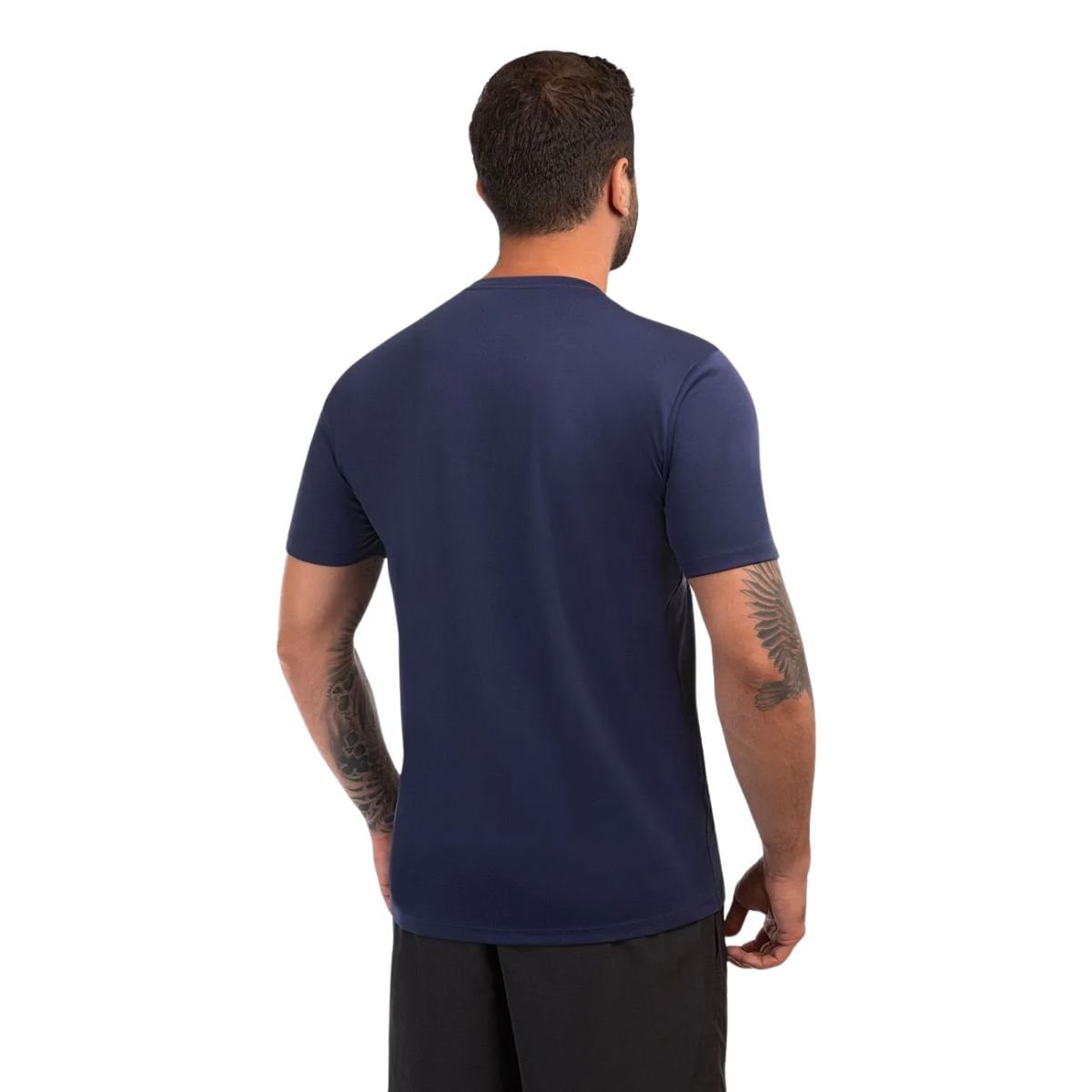 Camiseta Masculina Olympikus Essential Mc 2.0 Azul Azul Marinho 5