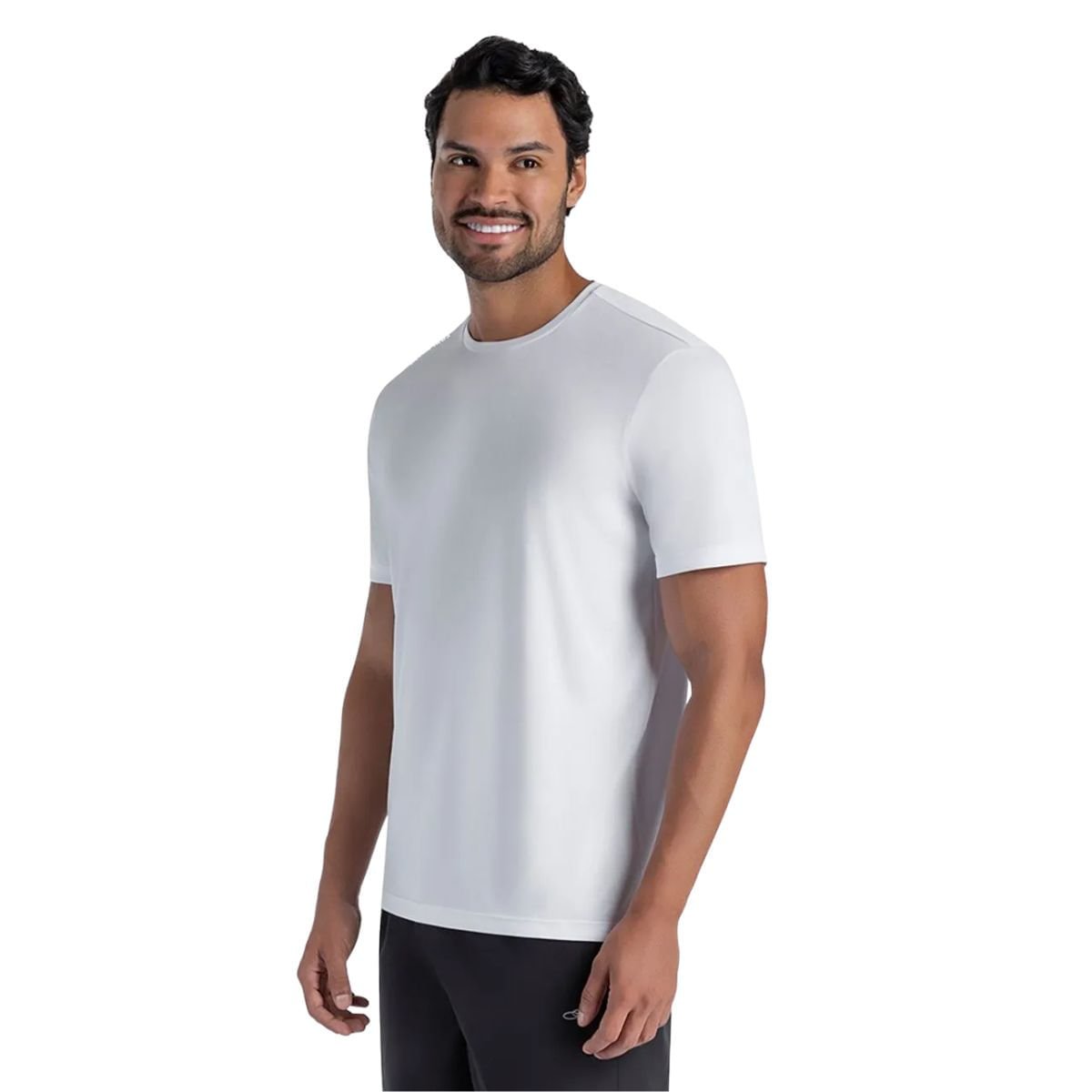 Camiseta Masculina Olympikus Essential 2.0 Branca Branco 2