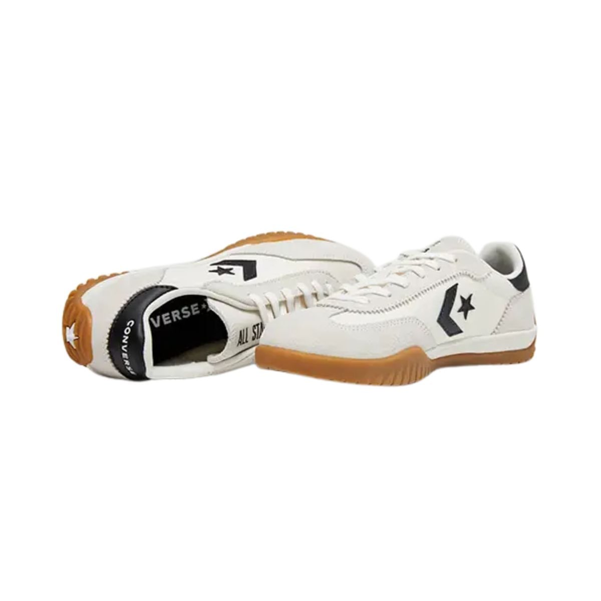 Tênis Casual Feminino Converse Run Star Trainer Bege Branco 5
