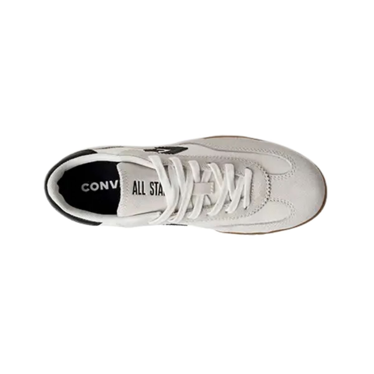 Tênis Casual Feminino Converse Run Star Trainer Bege Branco 6