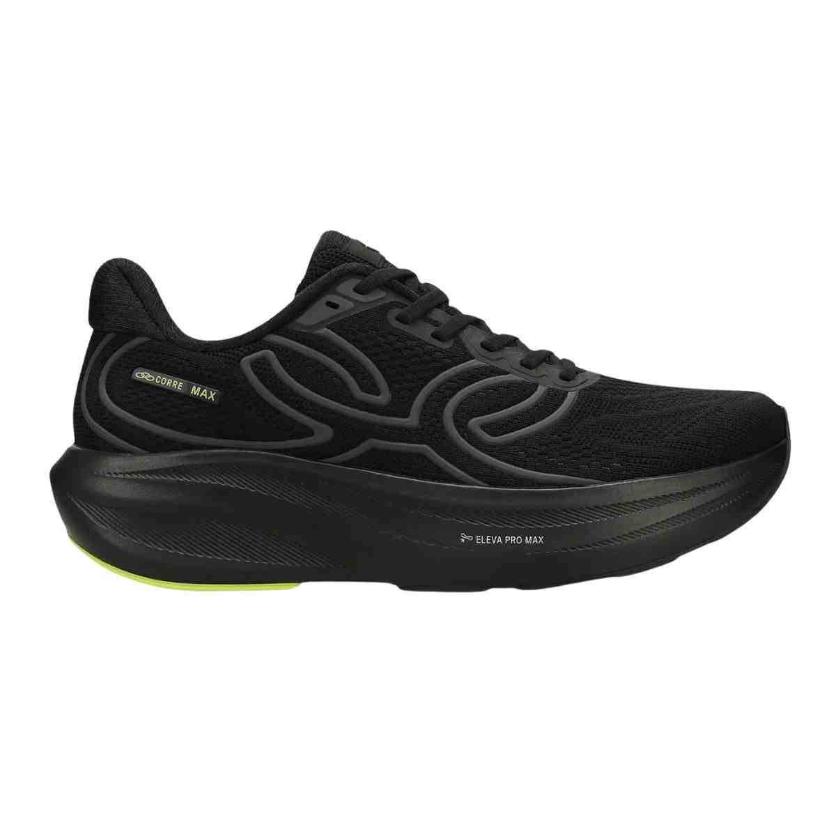 Tênis Corrida Masculino Olympikus Corre Max Preto