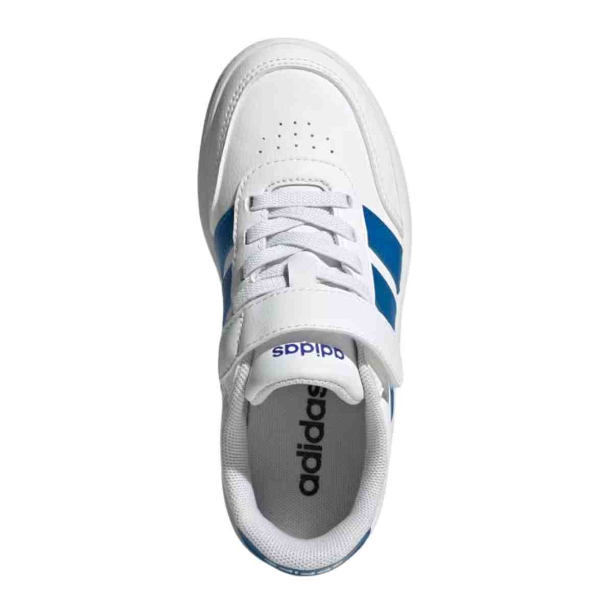 Tênis Casual Infantil Adidas Breaknet 3.0 White Royal Branco 4