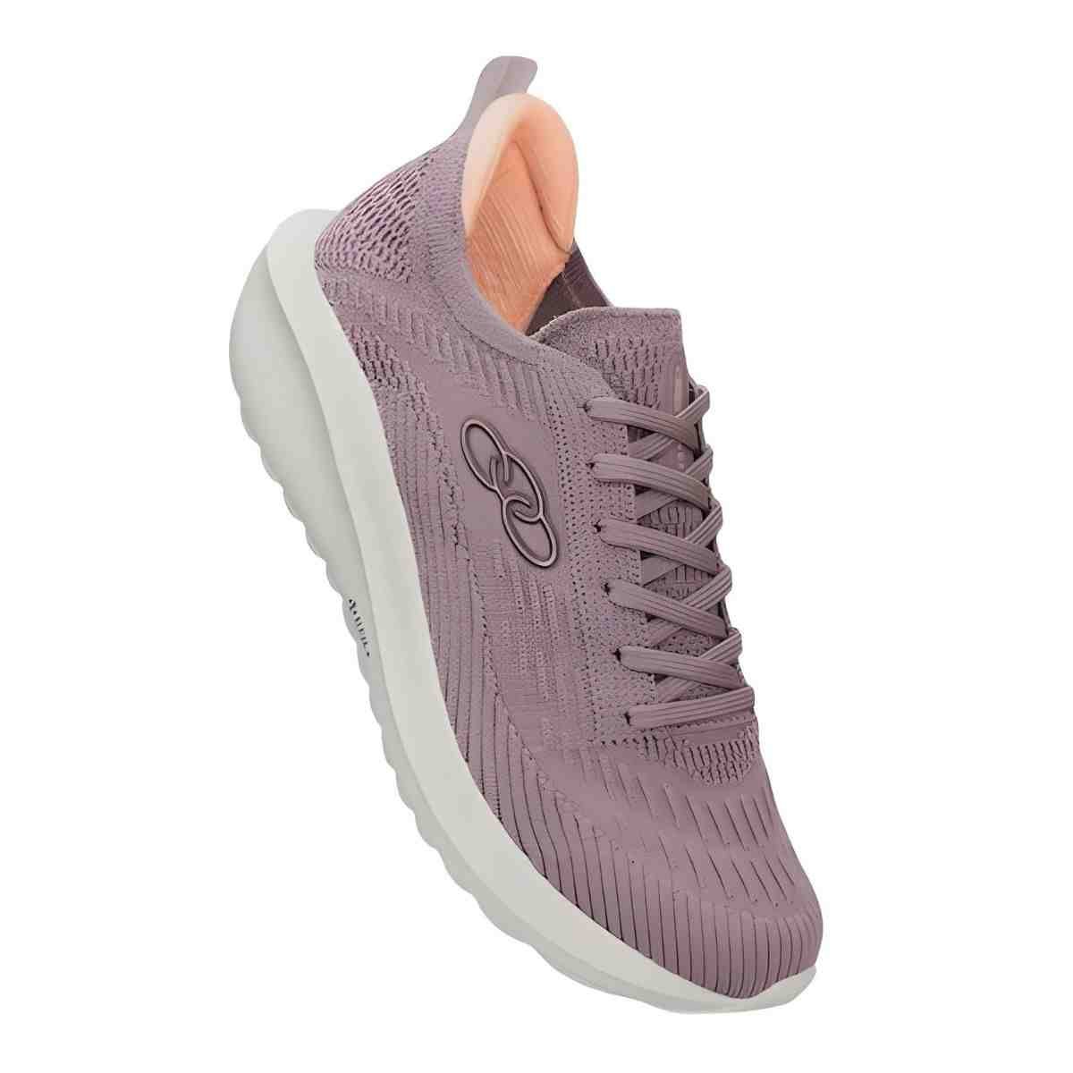 Tenis Corrida Feminino Olympikus Lance Roxo Lavanda 2