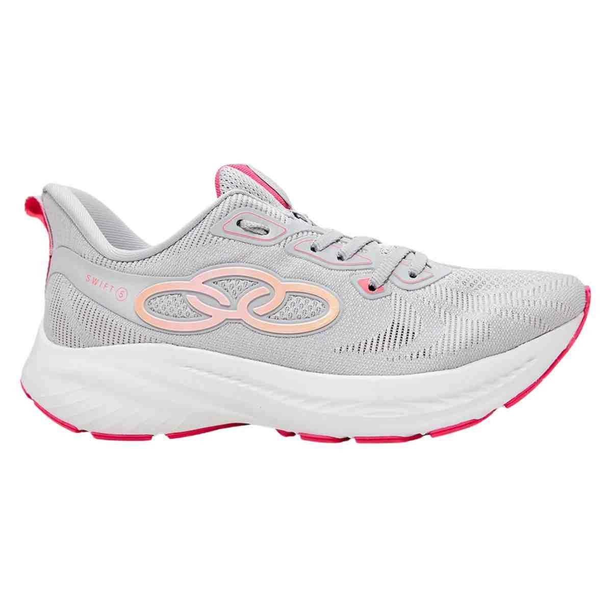 Tenis Corrida Feminino Olympikus Swift 5 Cinza