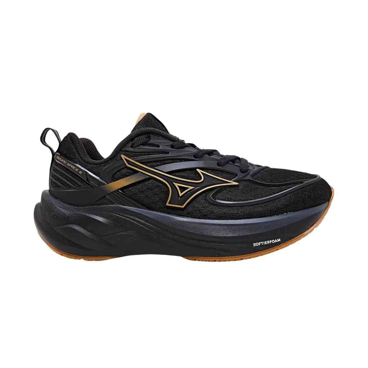 Tenis Corrida Infantil Masculino Mizuno Space 6 Preto