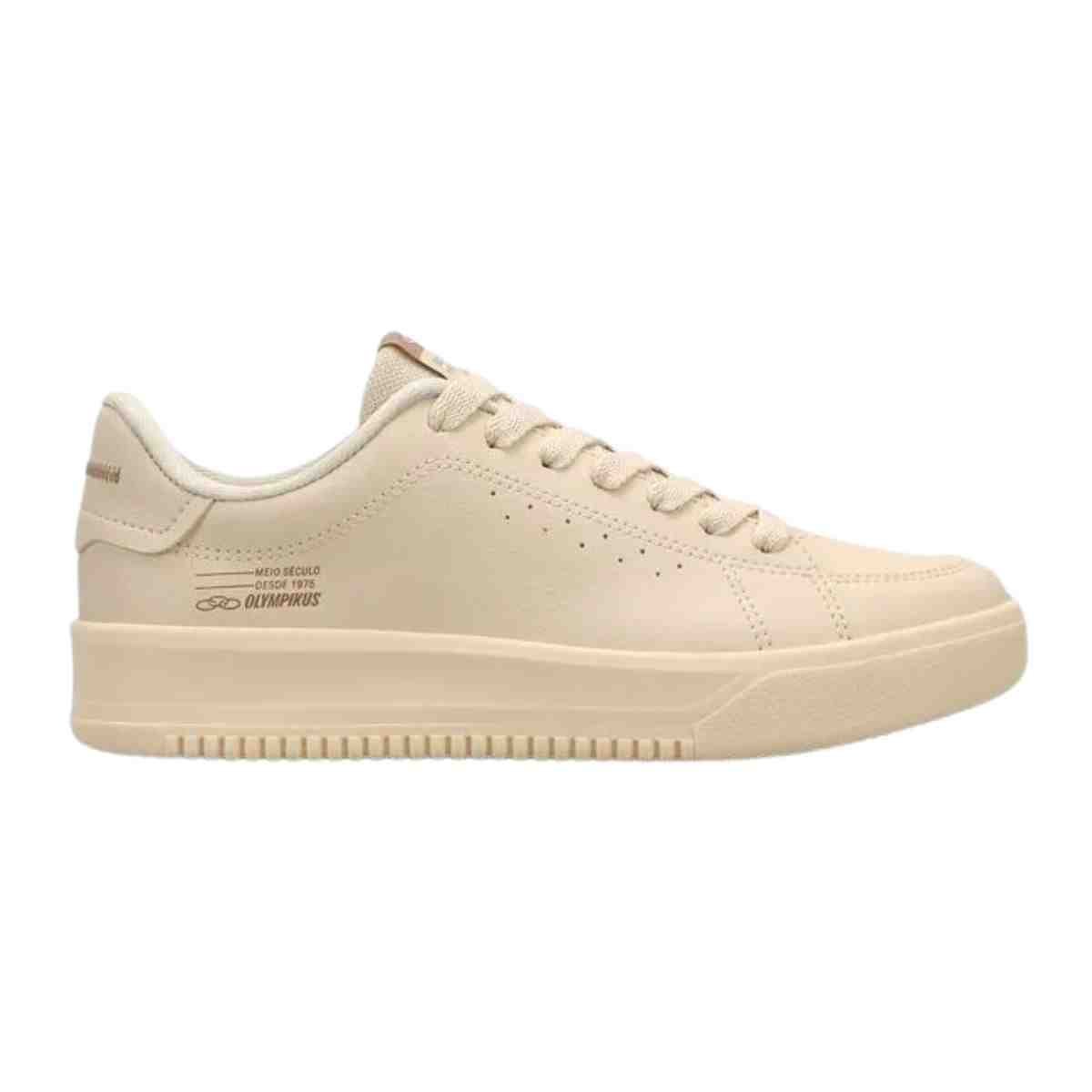 Tênis Casual Feminino Olympikus Eros 2 Bege