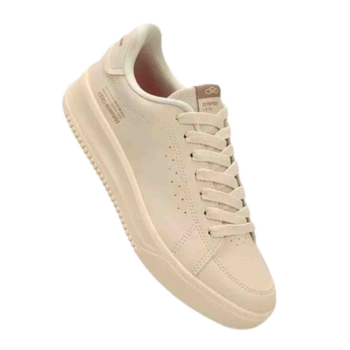 Tênis Casual Feminino Olympikus Eros 2 Bege Bege 2