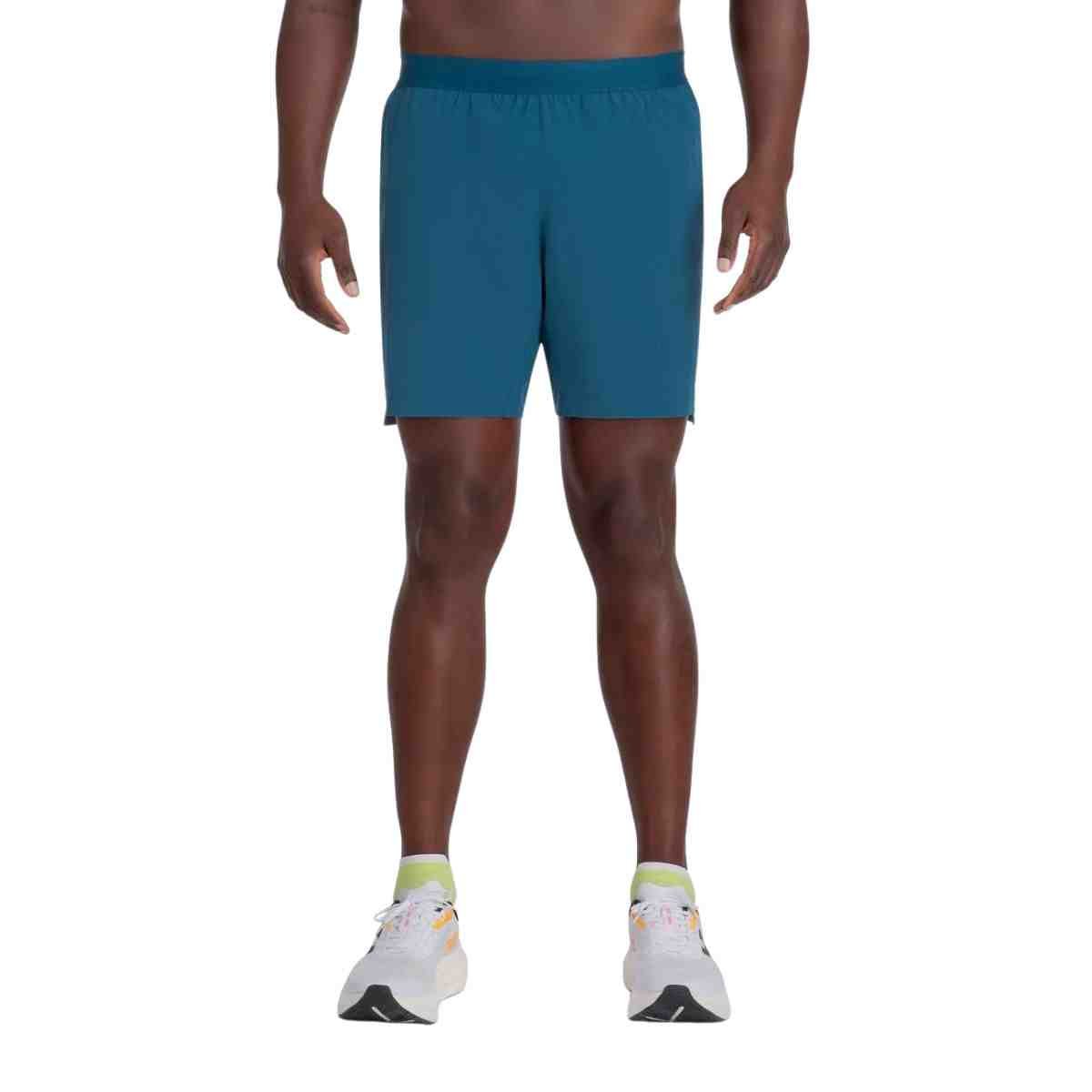 Bermuda Masculina Longa Olympikus Corre 7 Azul