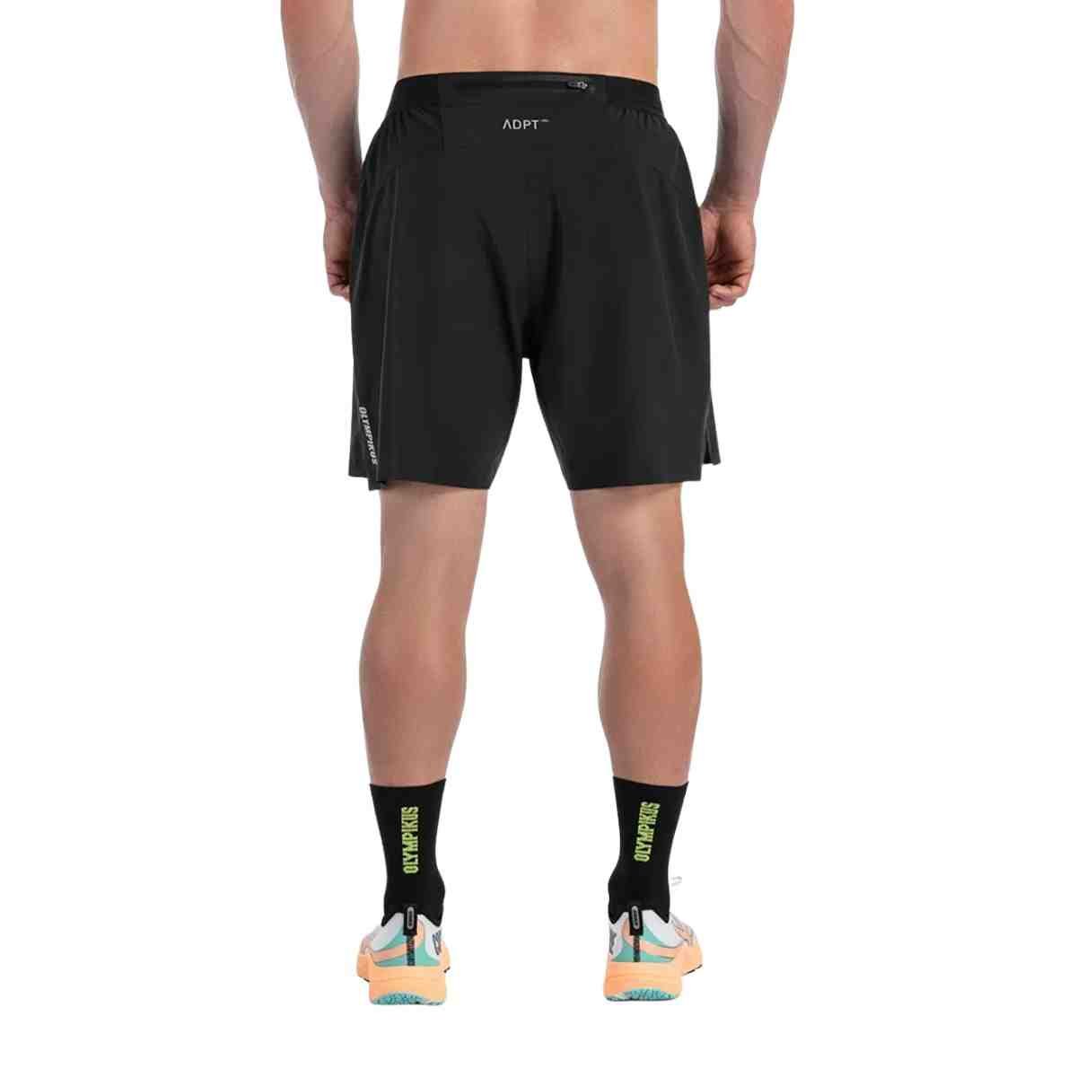 Bermuda Masculina Longa Olympikus Corre 7 Preta Preto 4