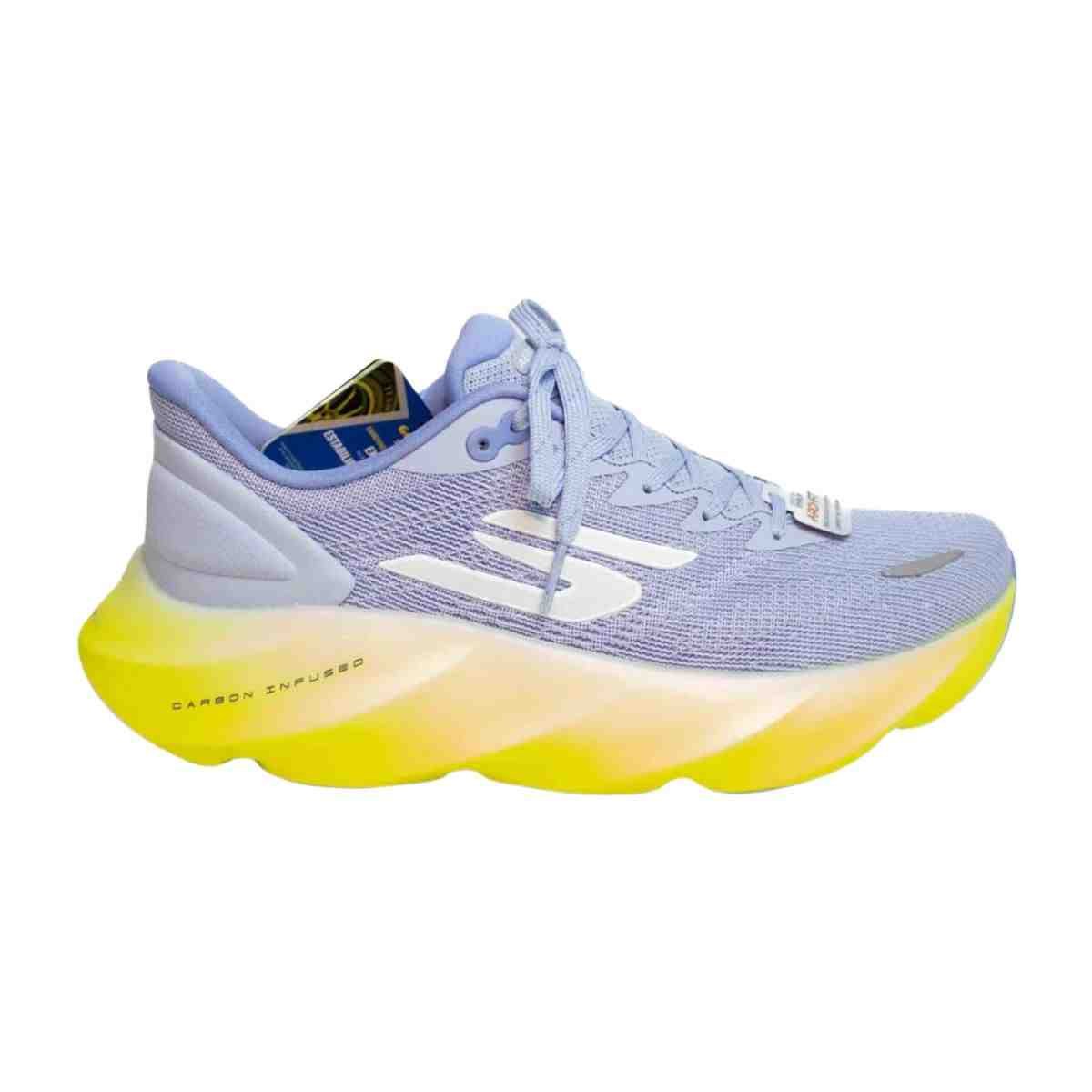 Tenis Running Fem Running Skechers Skx Aero Burst Azul 7