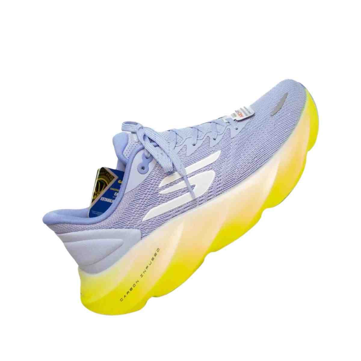 Tenis Running Fem Running Skechers Skx Aero Burst Azul 6