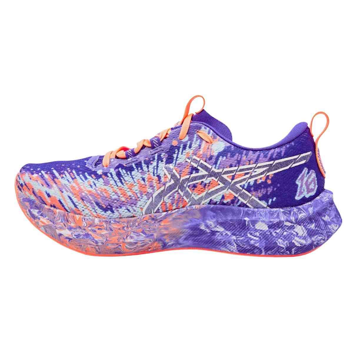 Tenis Corrida Feminino Asics Noosa Tri 16 Azul Vibrante Azul/Laranja 4