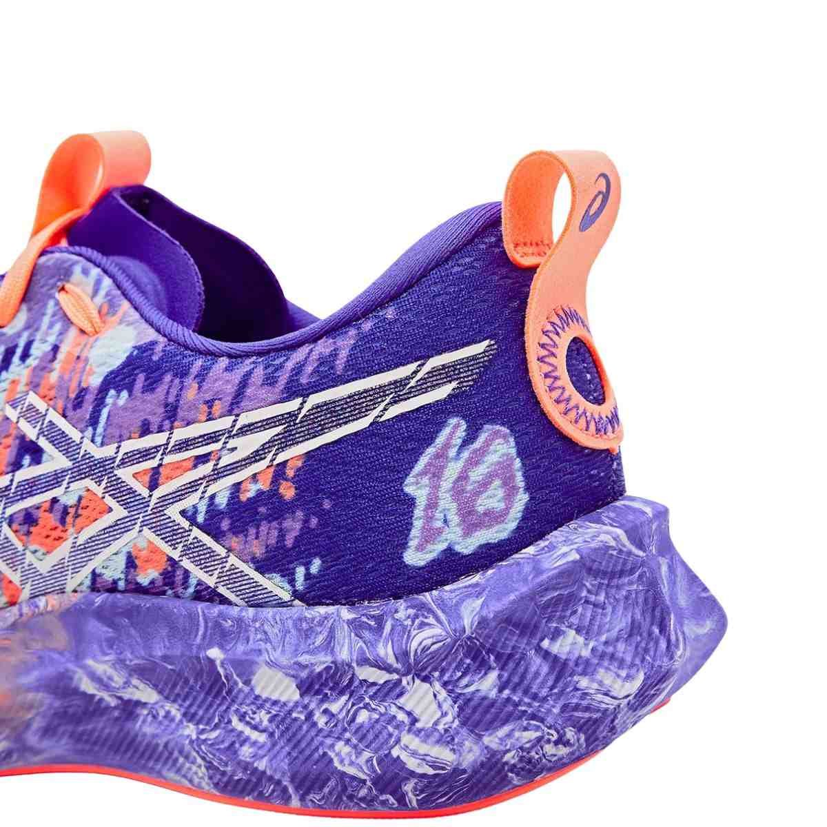 Tenis Corrida Feminino Asics Noosa Tri 16 Azul Vibrante Azul/Laranja 6