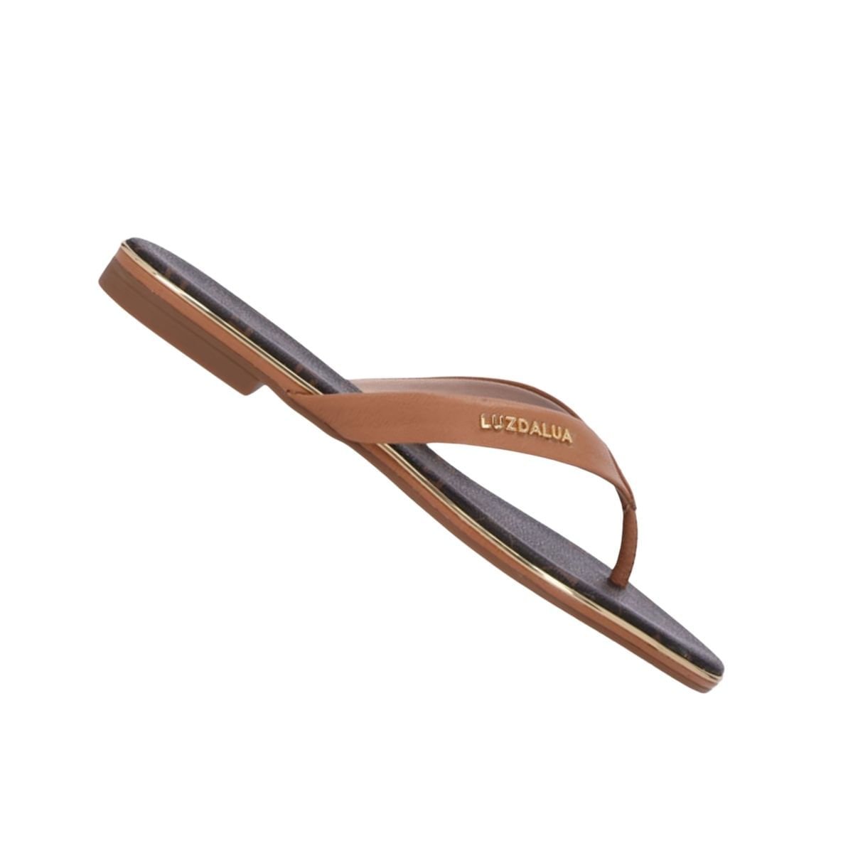 Tamanco Feminino Rasteiro Luz Da Lua Marrom Marrom 6