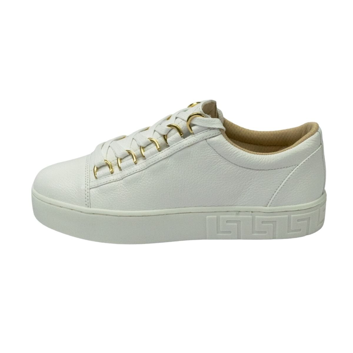 Tênis Moda Feminino Luz Da Lua New Ridge Branco Branco 6