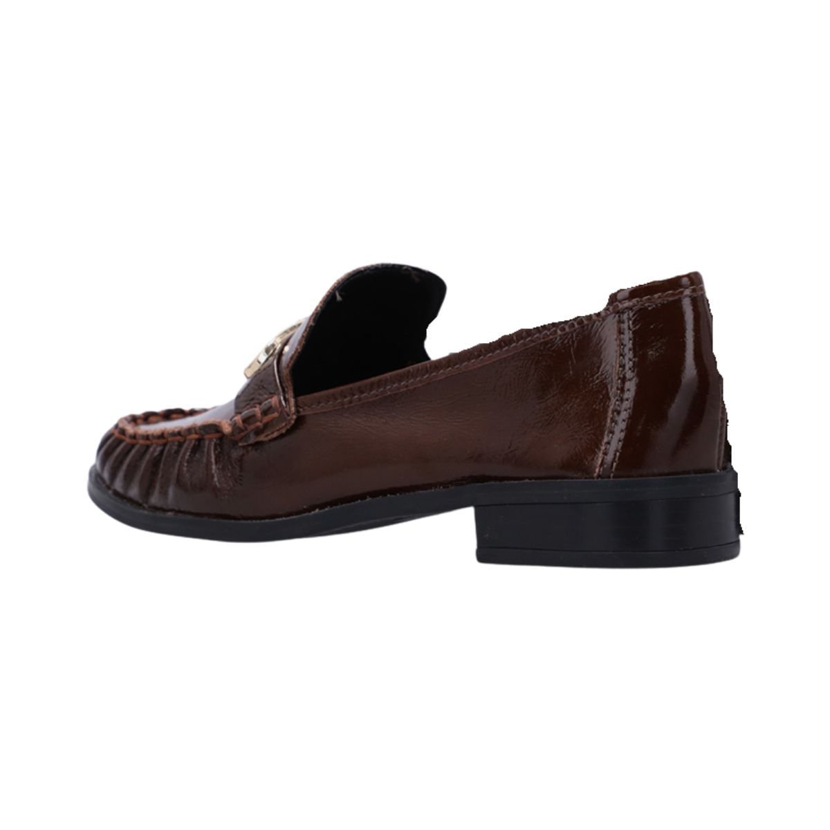 Sapato Feminino Mocassim Luz Da Lua Marrom Marrom 5