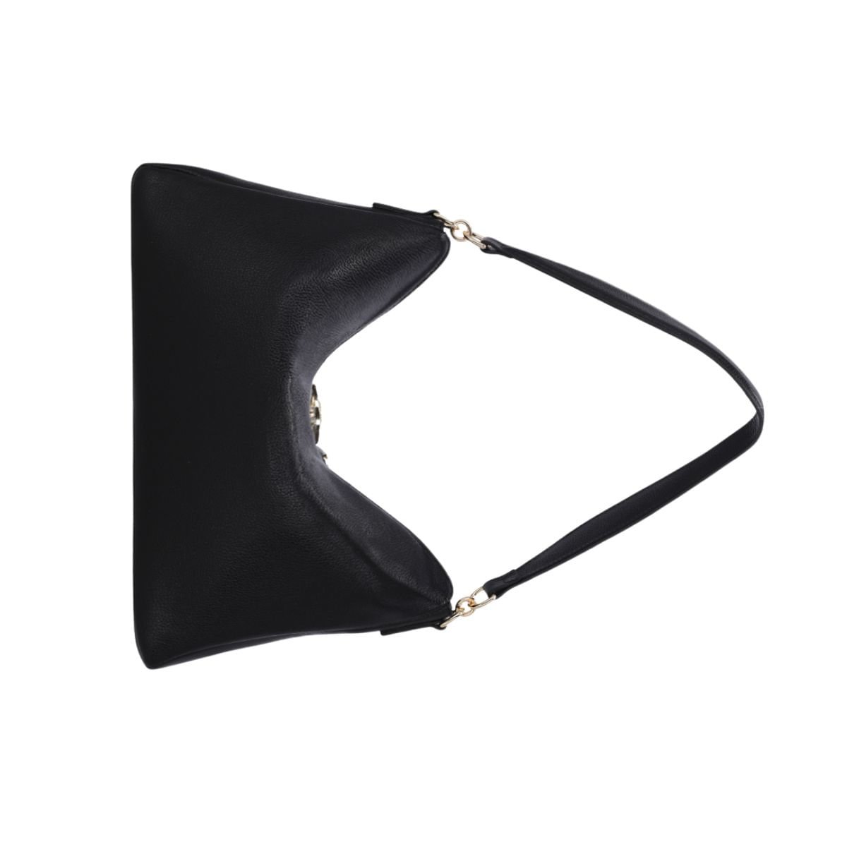 Bolsa Feminina Hobo Grande Luz Da Lua Preta Preto 6