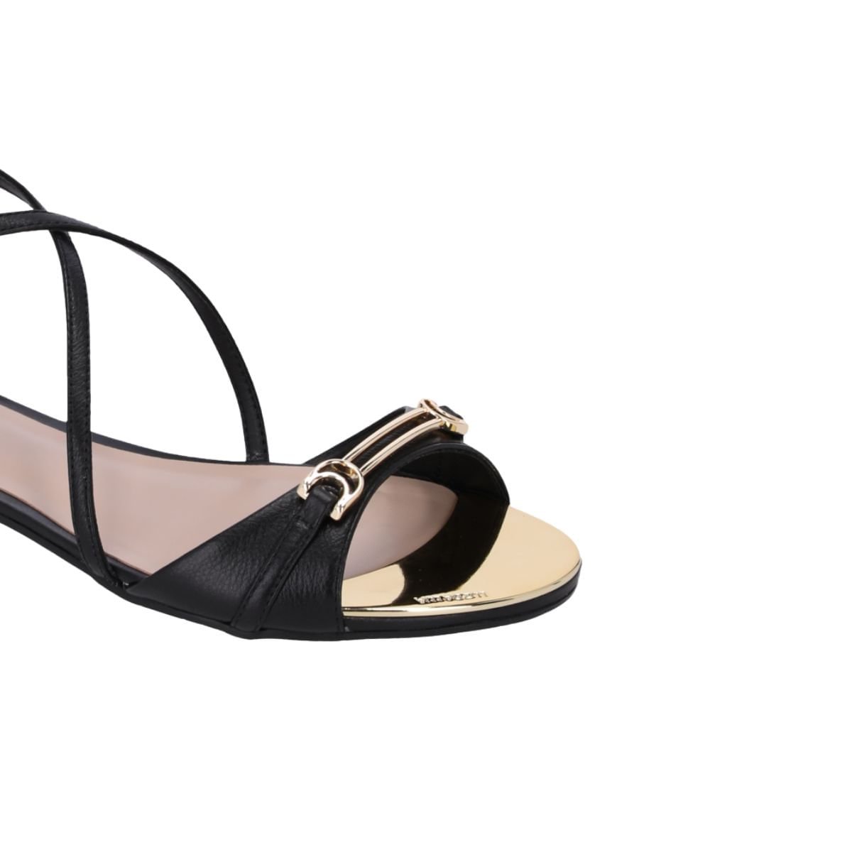 Sandália Feminina Rasteira Luz Da Lua Preta Preto 3