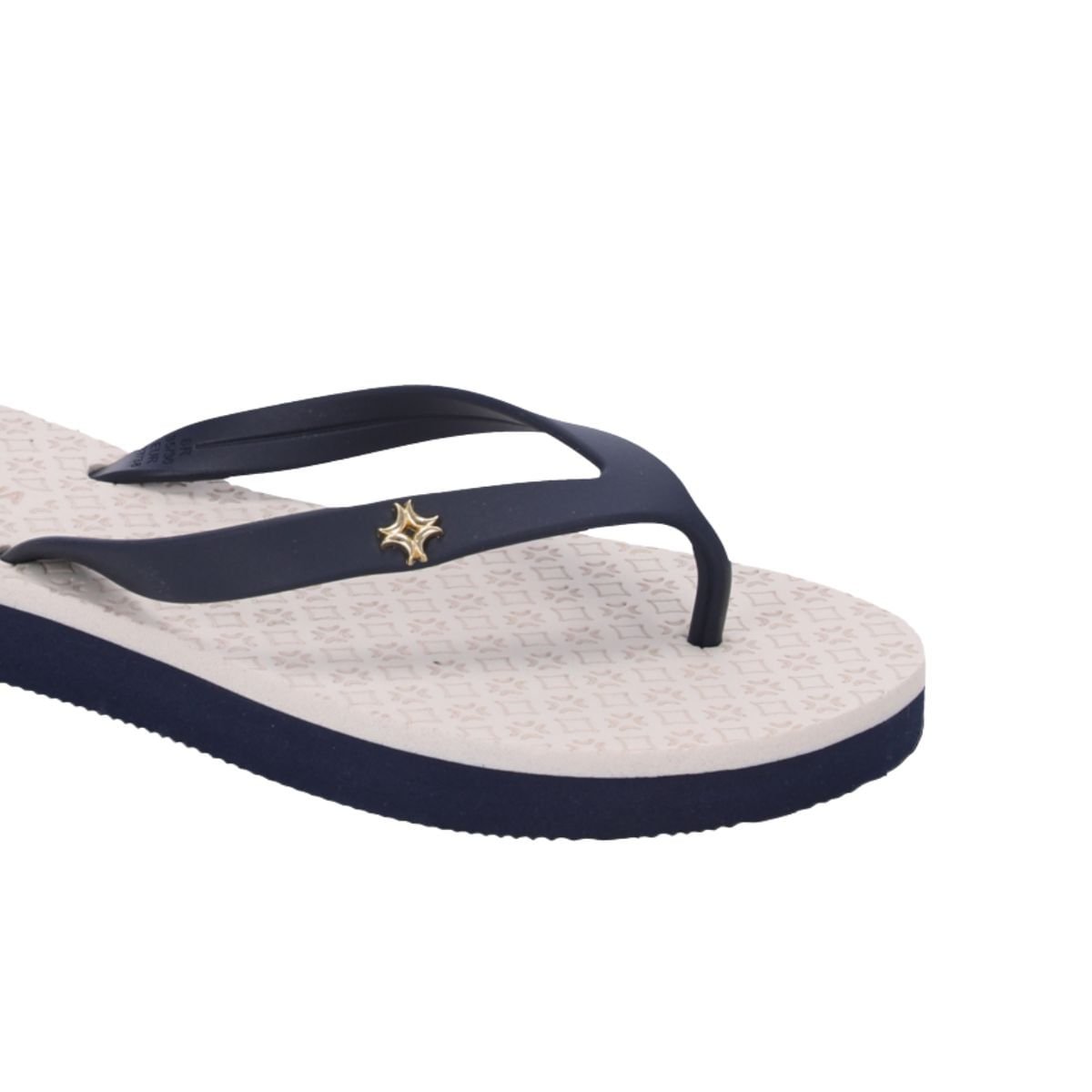 Chinelo Feminino Dedo Luz Da Lua Azul Preto 4