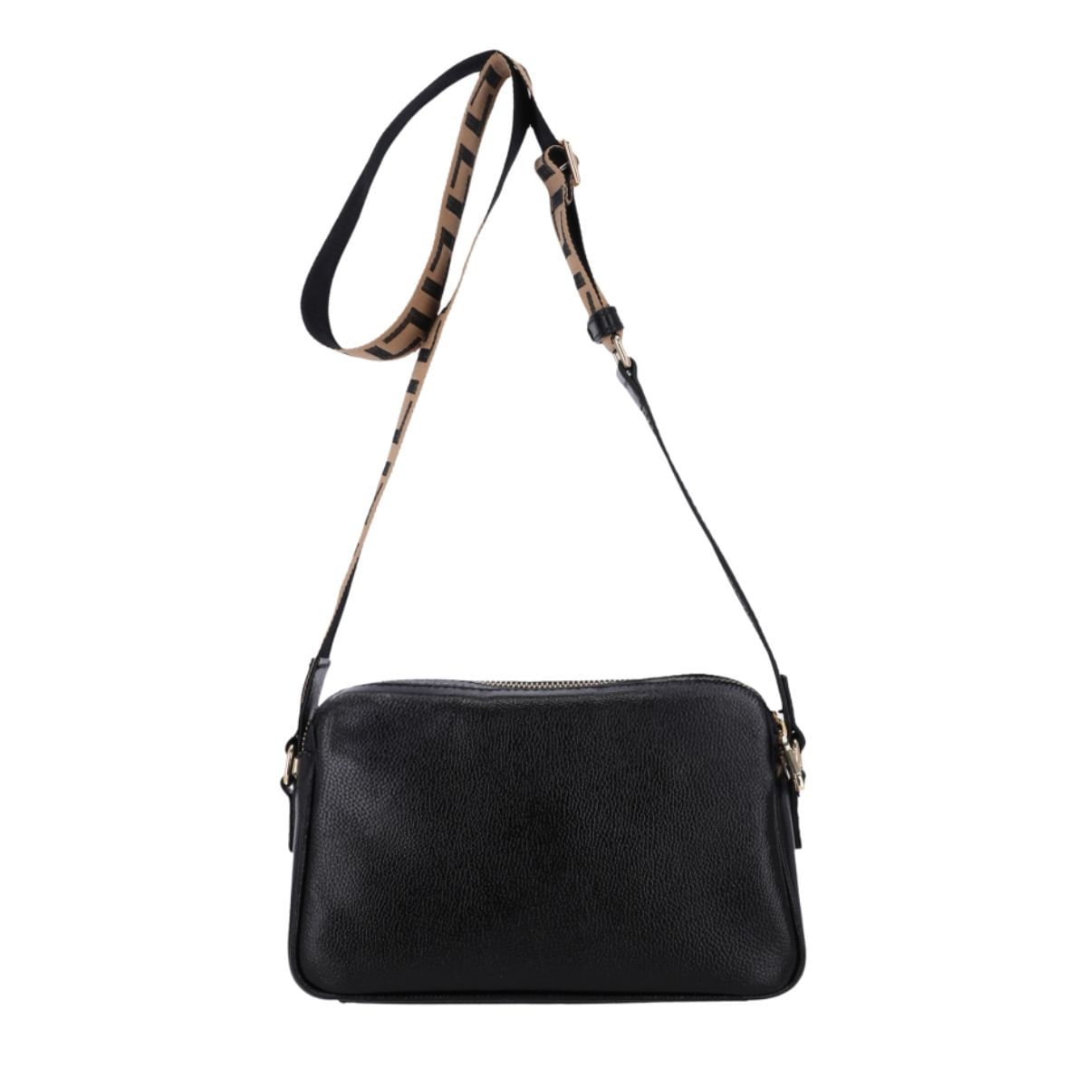 Bolsa Feminina Tiracolo Pequena Luz Da Lua New Ridge Preta Preto 4