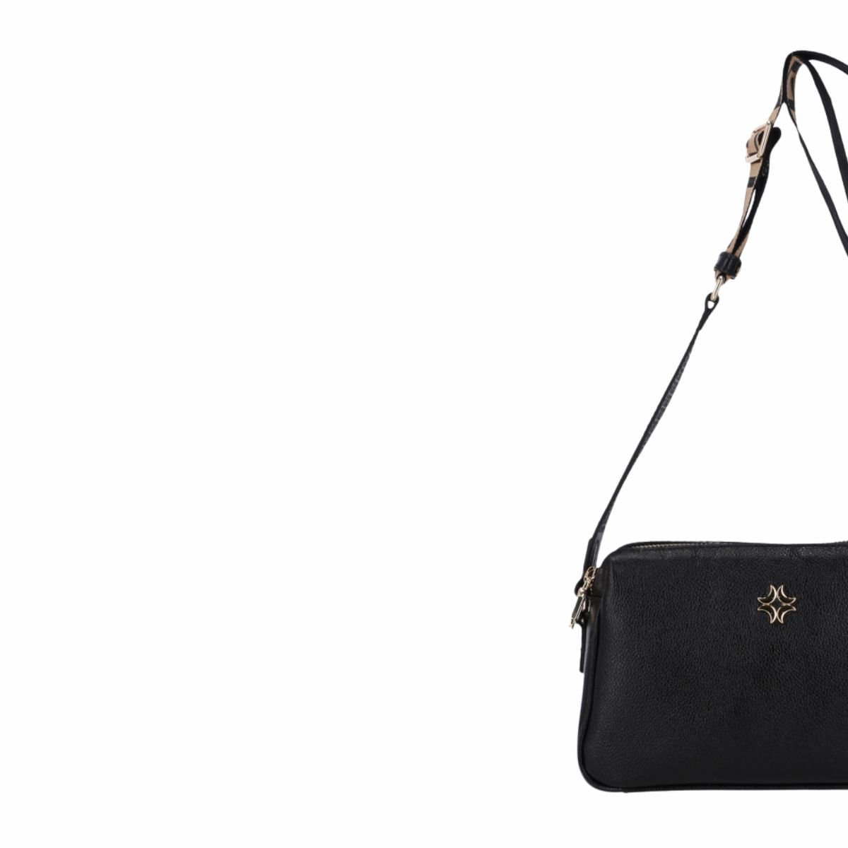 Bolsa Feminina Tiracolo Pequena Luz Da Lua New Ridge Preta Preto 7