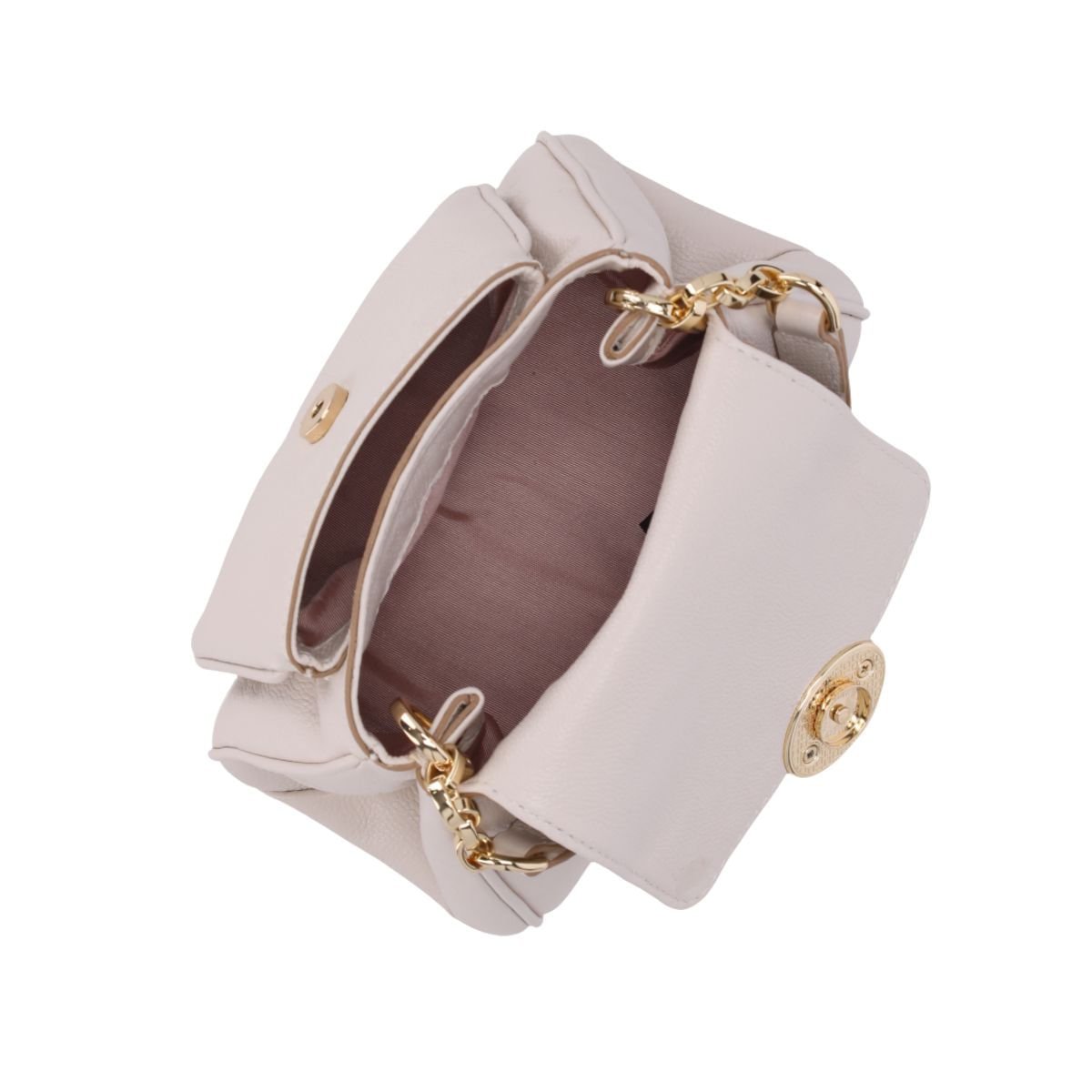 Bolsa Feminina Satchel Pequena New Ridge Luz Da Lua Branca Off White 3