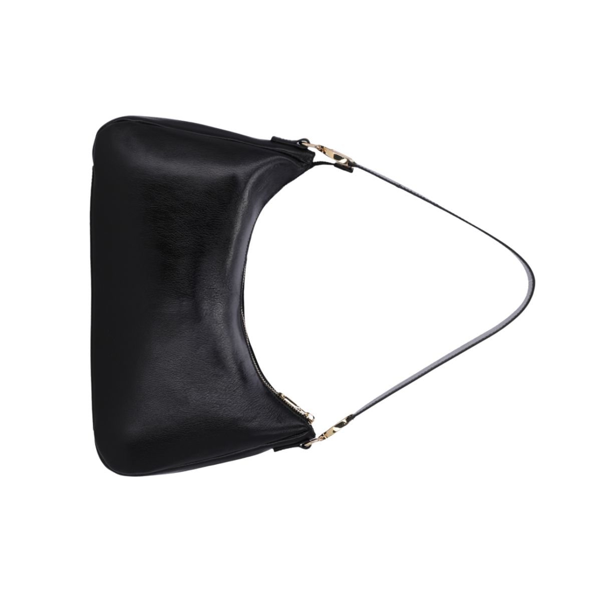 Bolsa Feminina Hobo Média Luz Da Lua Preta Preto 6