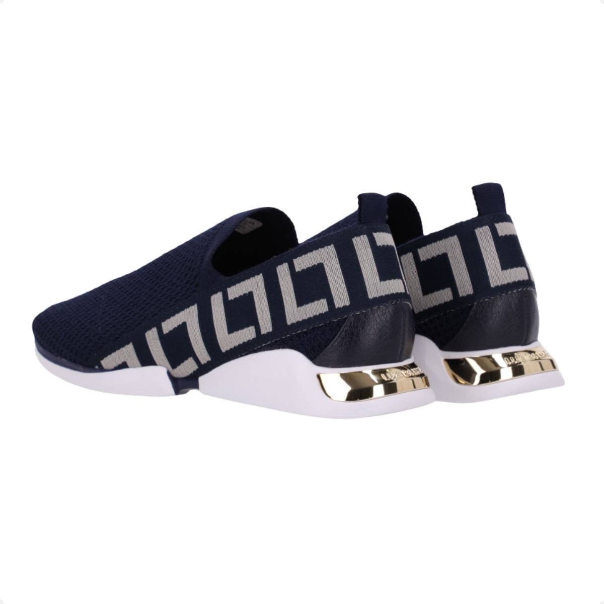 Tênis Space Knit Slip On Luz Da Lua Azul Marinho 3