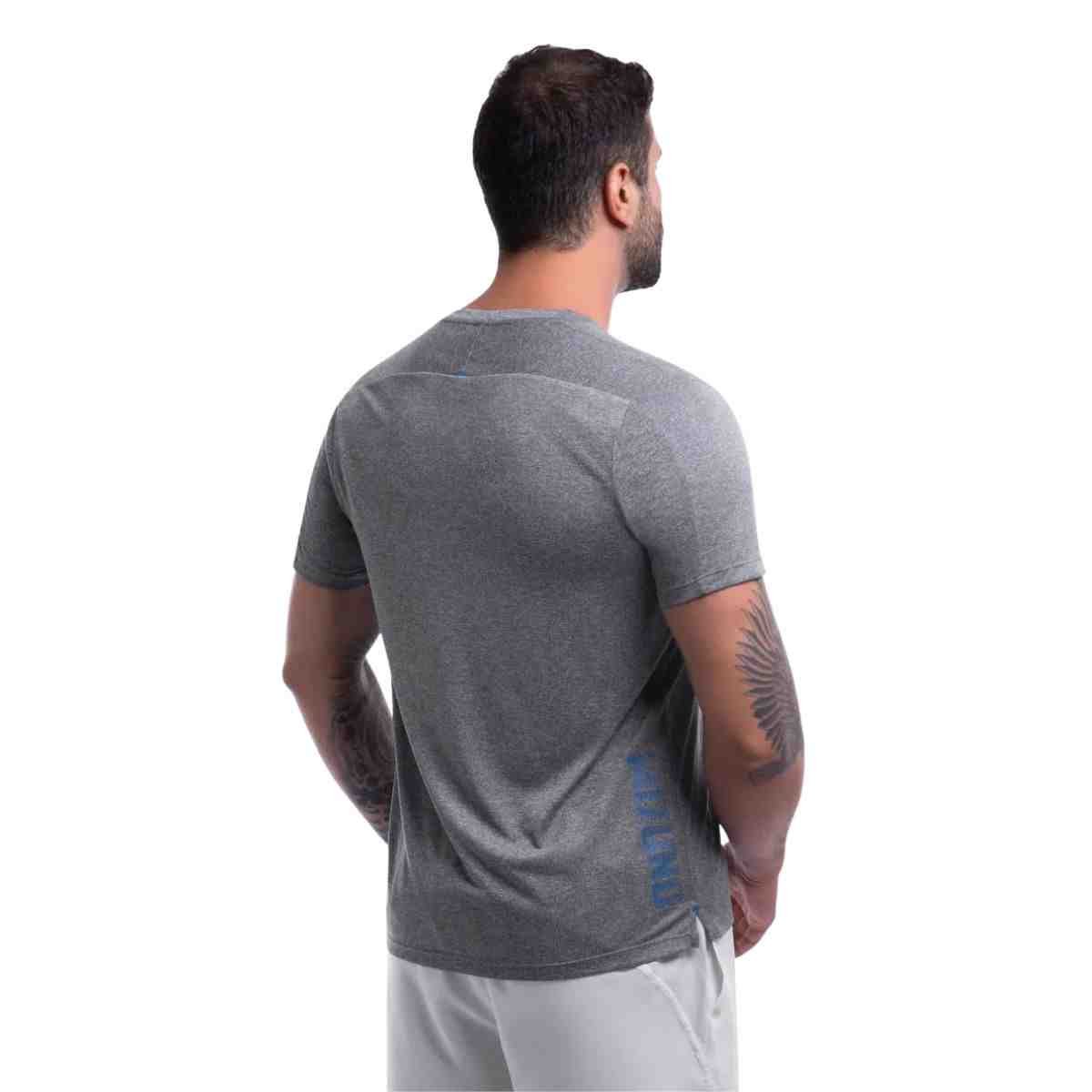 Camiseta Masculina Mizuno Prime Cinza Cinza 5