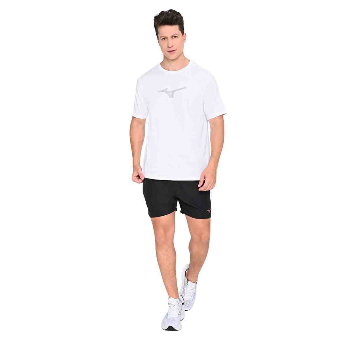 Camiseta Masculina Mizuno Lifestyle Branca Branco 2
