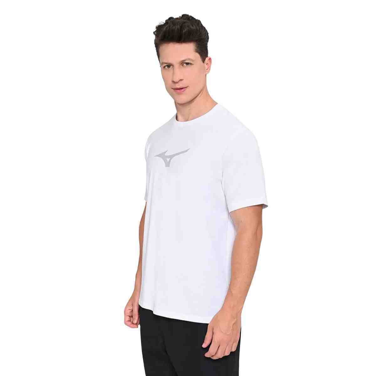 Camiseta Masculina Mizuno Lifestyle Branca Branco 3