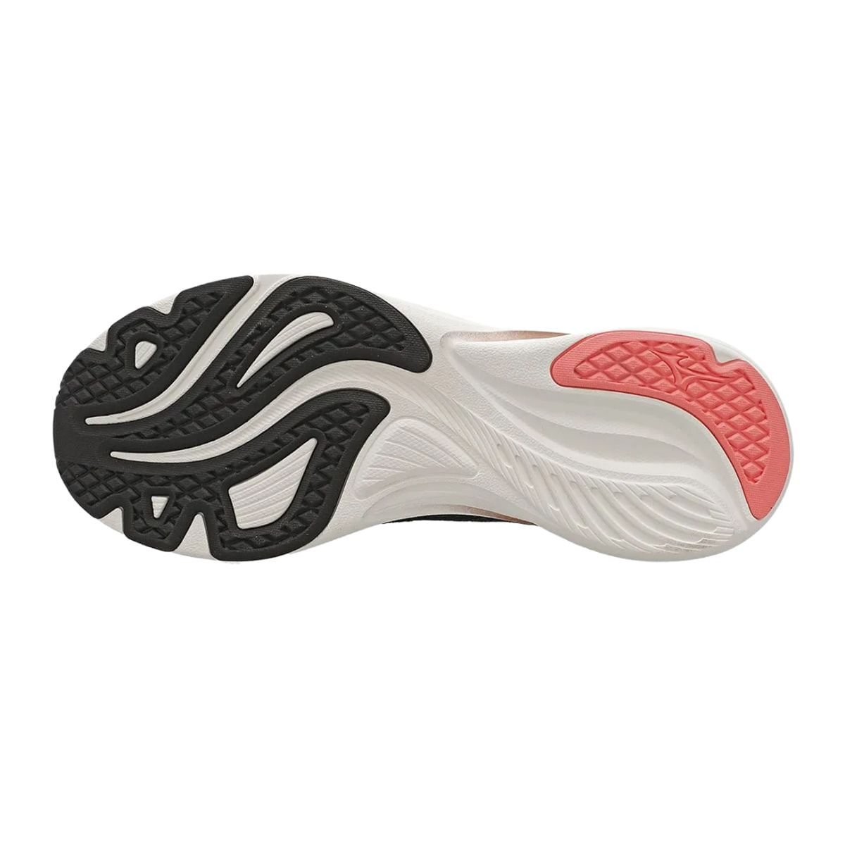 Tênis Corrida Feminino Mizuno Glow 3 Preto E Bronze Preto 3