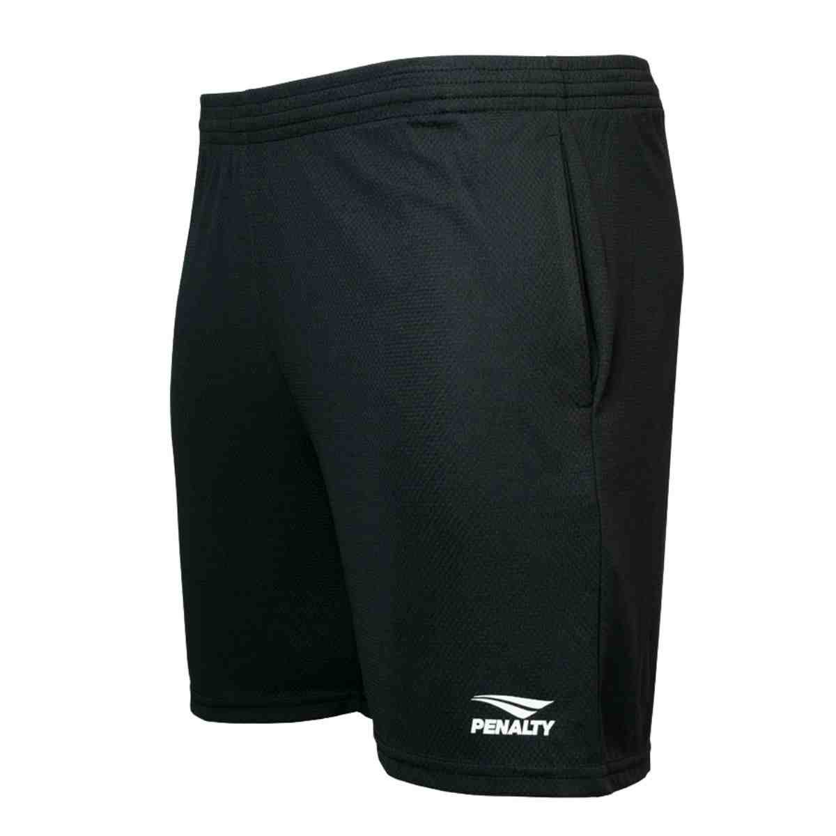 Shorts Masculino Futebol Penalty Max Preto Preto 2
