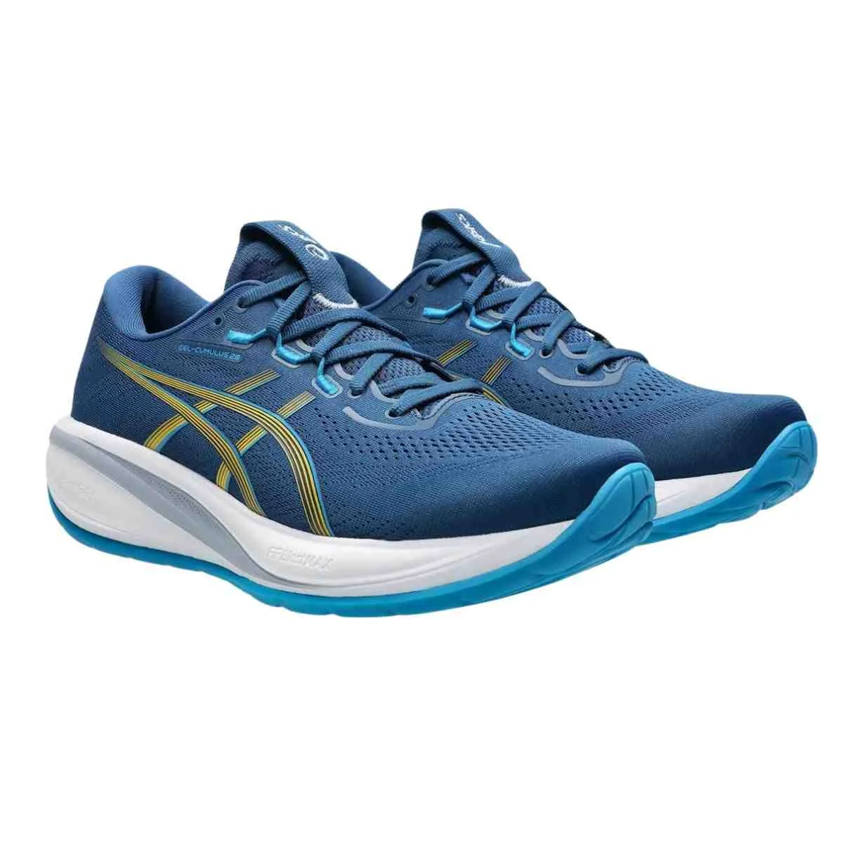 Tênis Corrida Masculino Asics Gel-Cumulus 28 Azul Azul 2