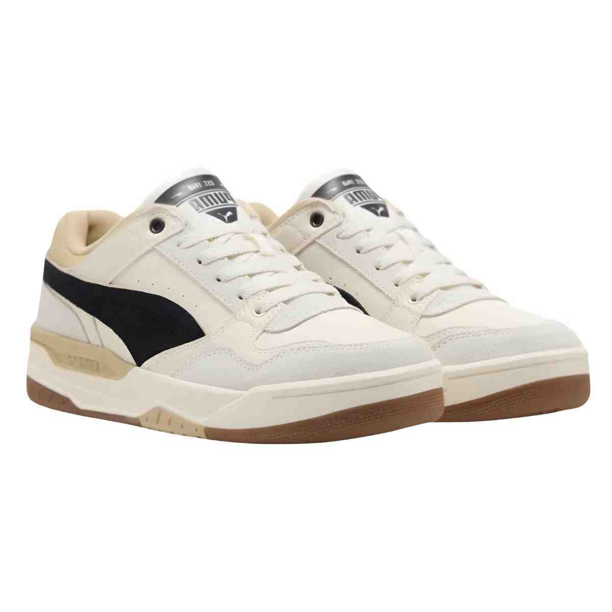 Tênis Street Masculino Puma Rebound Retro Sd Branco Branco 2