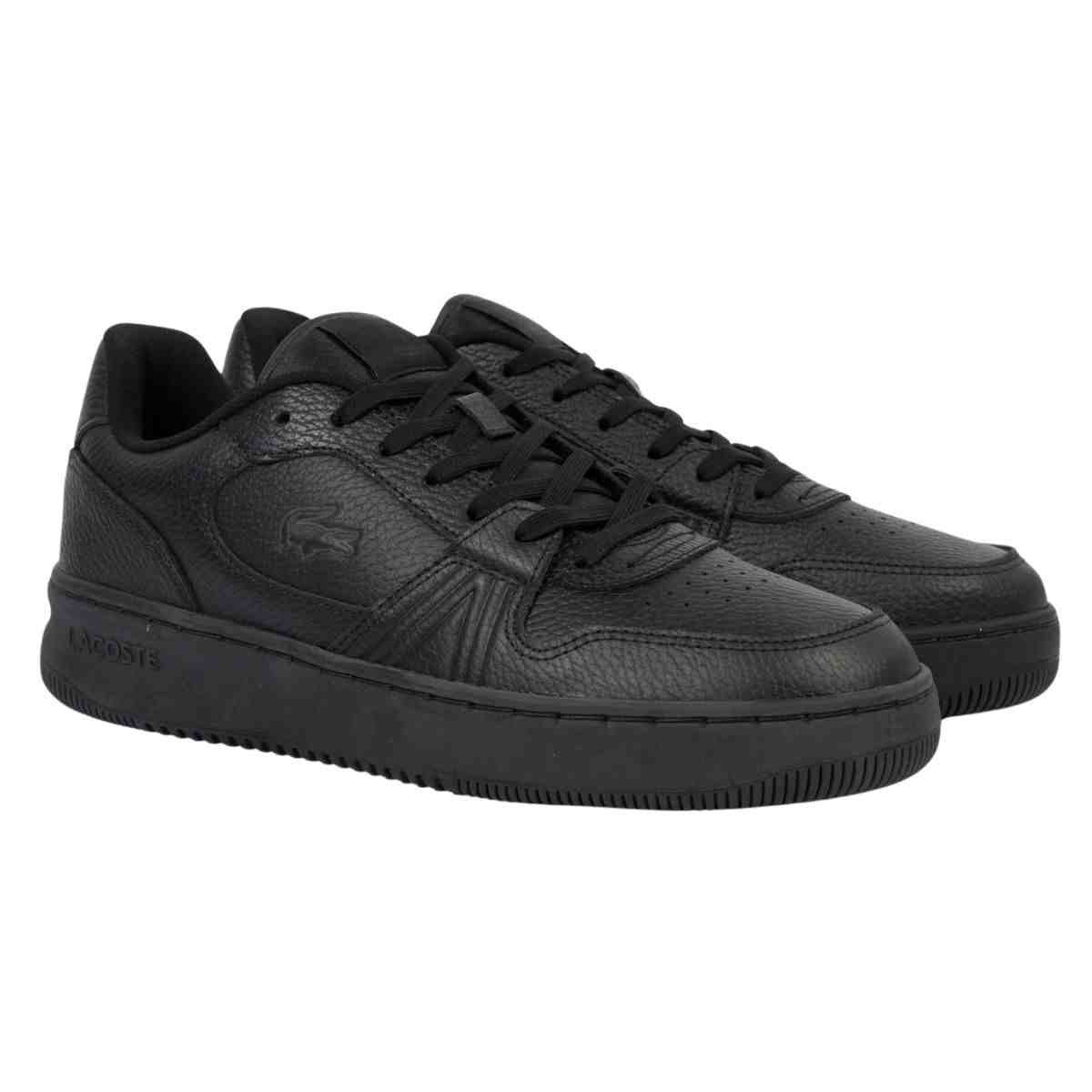 Tênis Casual Masculino Lacoste L001 Set Good Preto Preto 2
