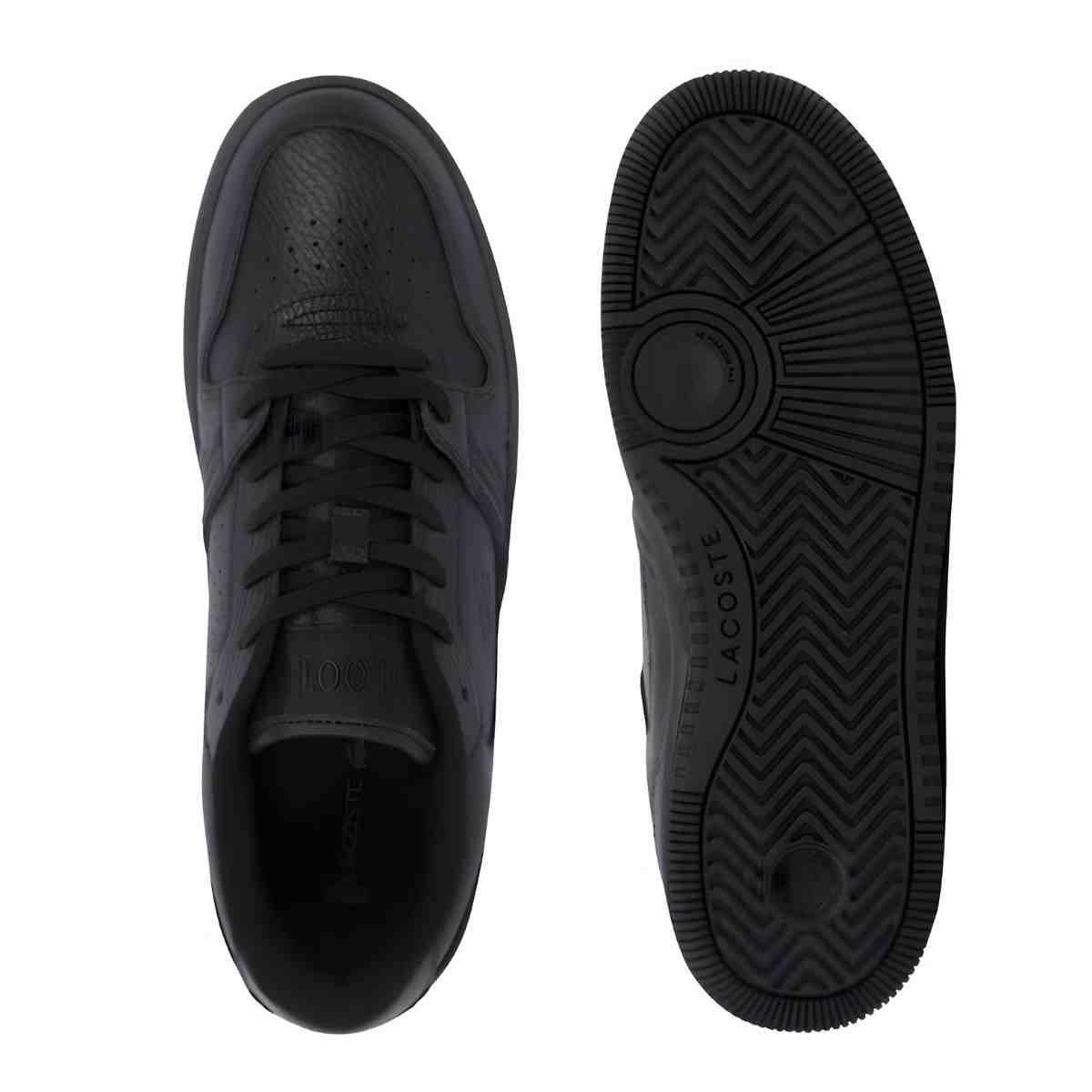 Tênis Casual Masculino Lacoste L001 Set Good Preto Preto 3