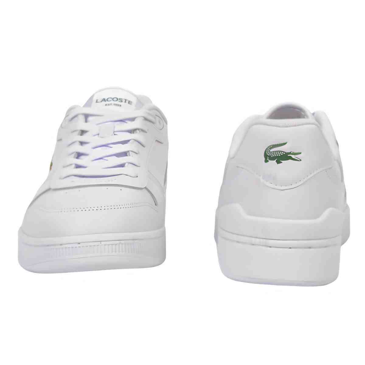 Sapatênis Masculino Lacoste T-Clip Set Branco Branco 7
