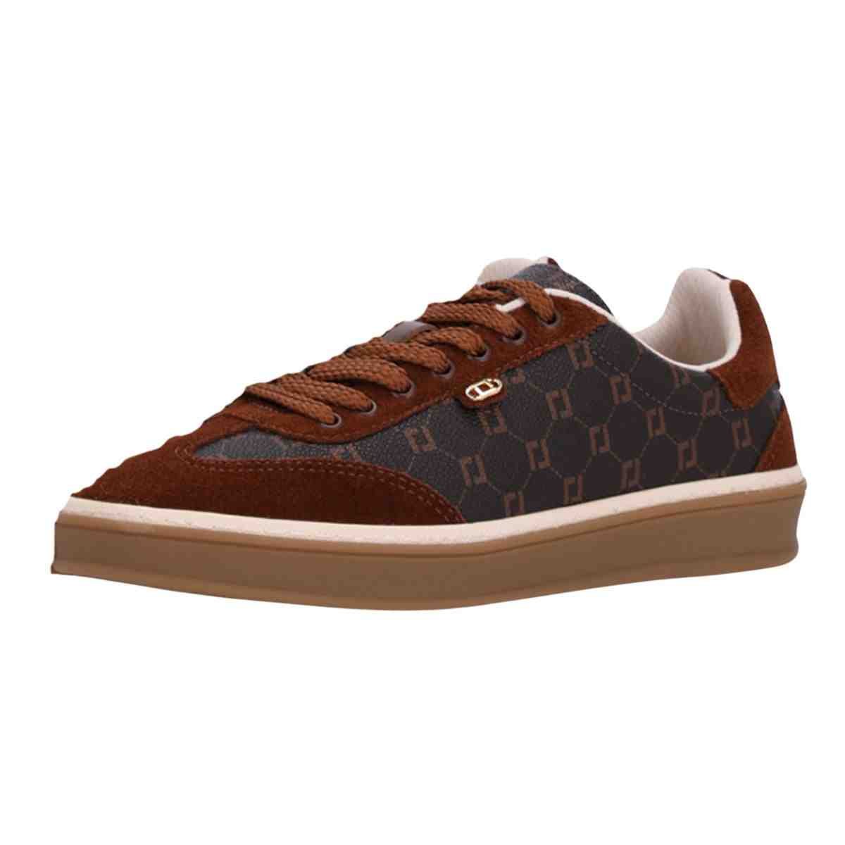 Tênis Moda Feminino Luz Da Lua Camurça Marrom Marrom 6