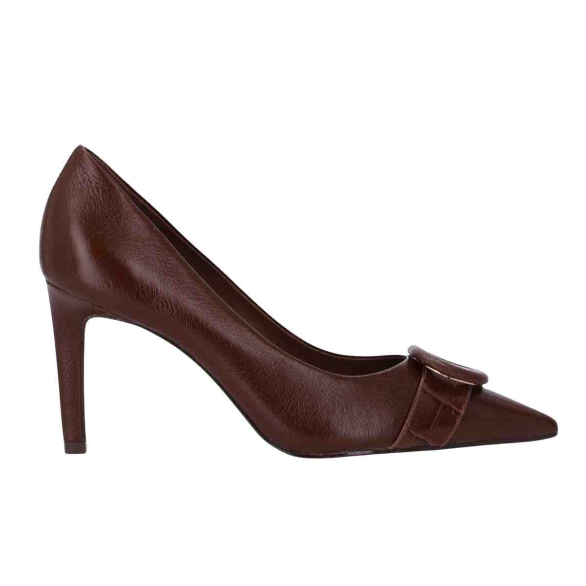 Sapato Feminino Salto Alto Fino Luz Da Lua Scarpin Trufa