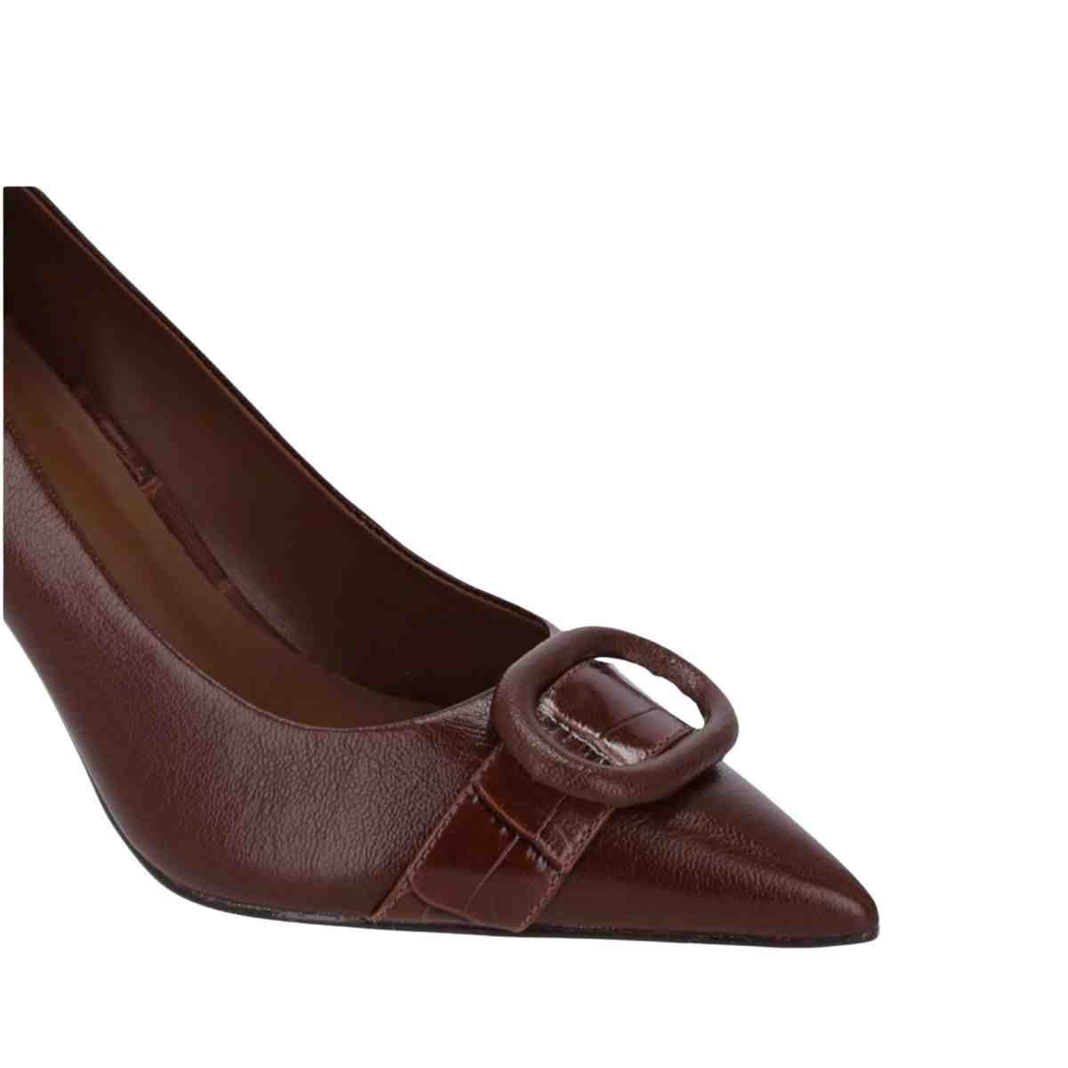 Sapato Feminino Salto Alto Fino Luz Da Lua Scarpin Trufa