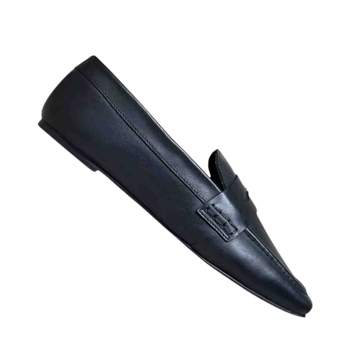 Sapato Feminino Mocassim Loafer Capodarte Preto Preto 6