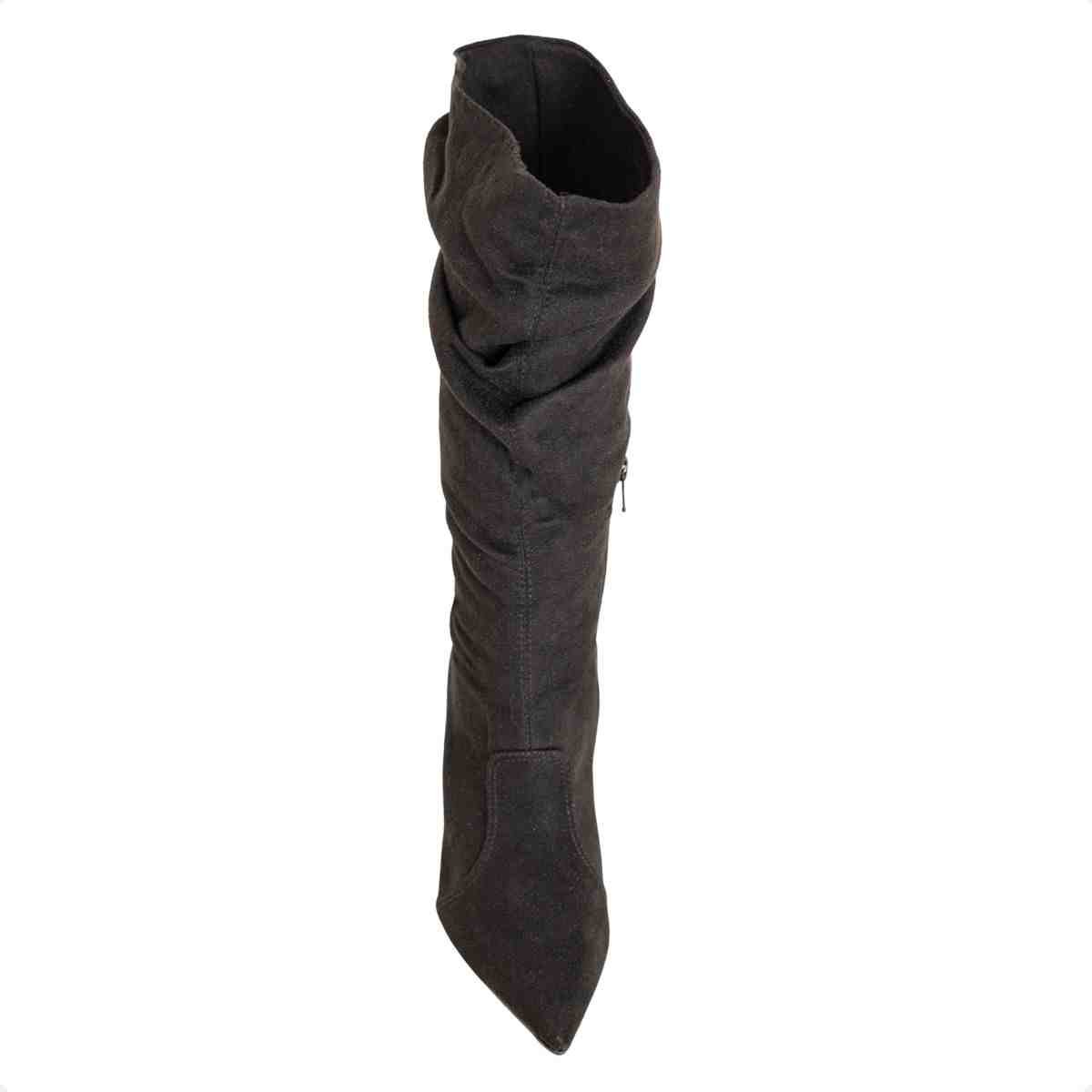 Bota Fem Cano Alto Dm T3842-057- Preto 6