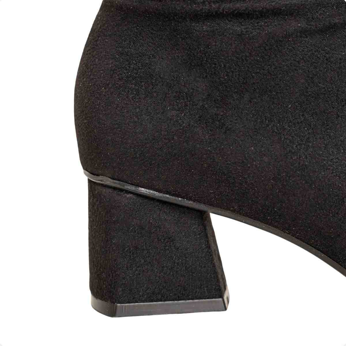 Bota Fem Cano Alto Dm T3842-057- Preto 7