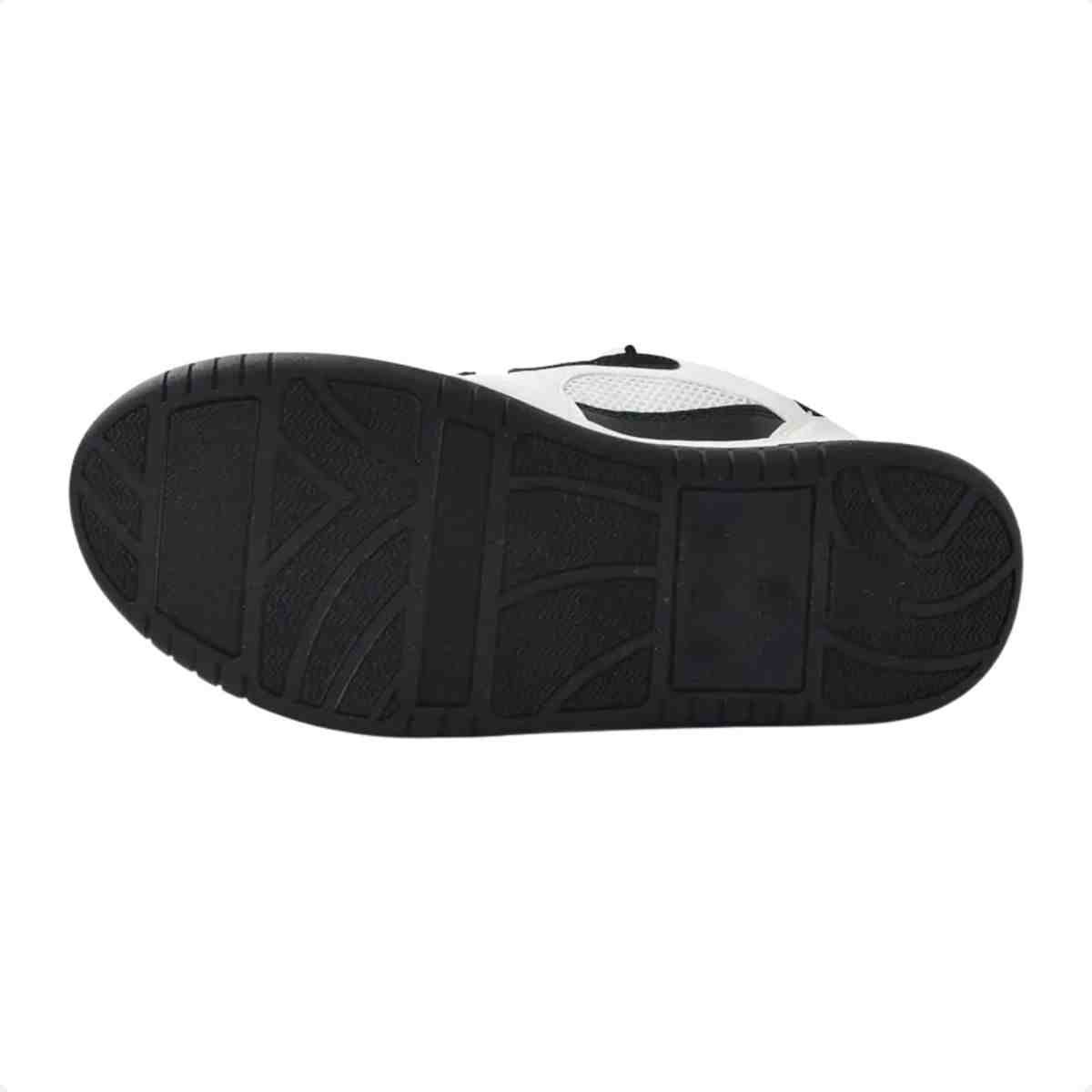 Tênis Moda Femenino Via Marte Casual Preto Branco Branco/Preto 6