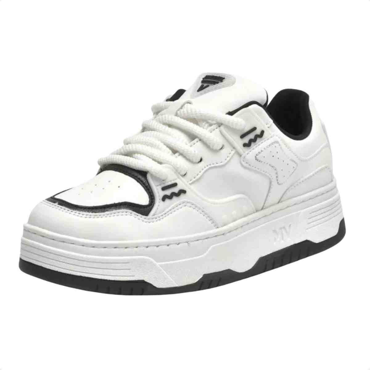 Tênis Moda Feminino Via Marte Casual Branco Branco 2