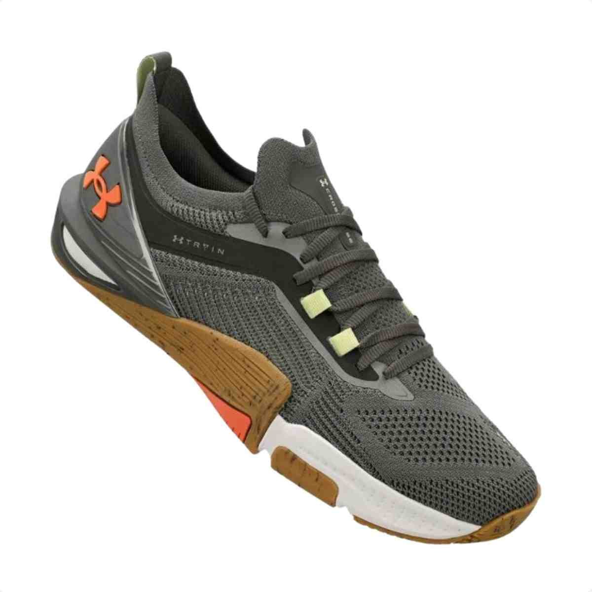 Tênis De Crossfit Masculino Under Armour Tribase Cross 2 Se Cinza 2